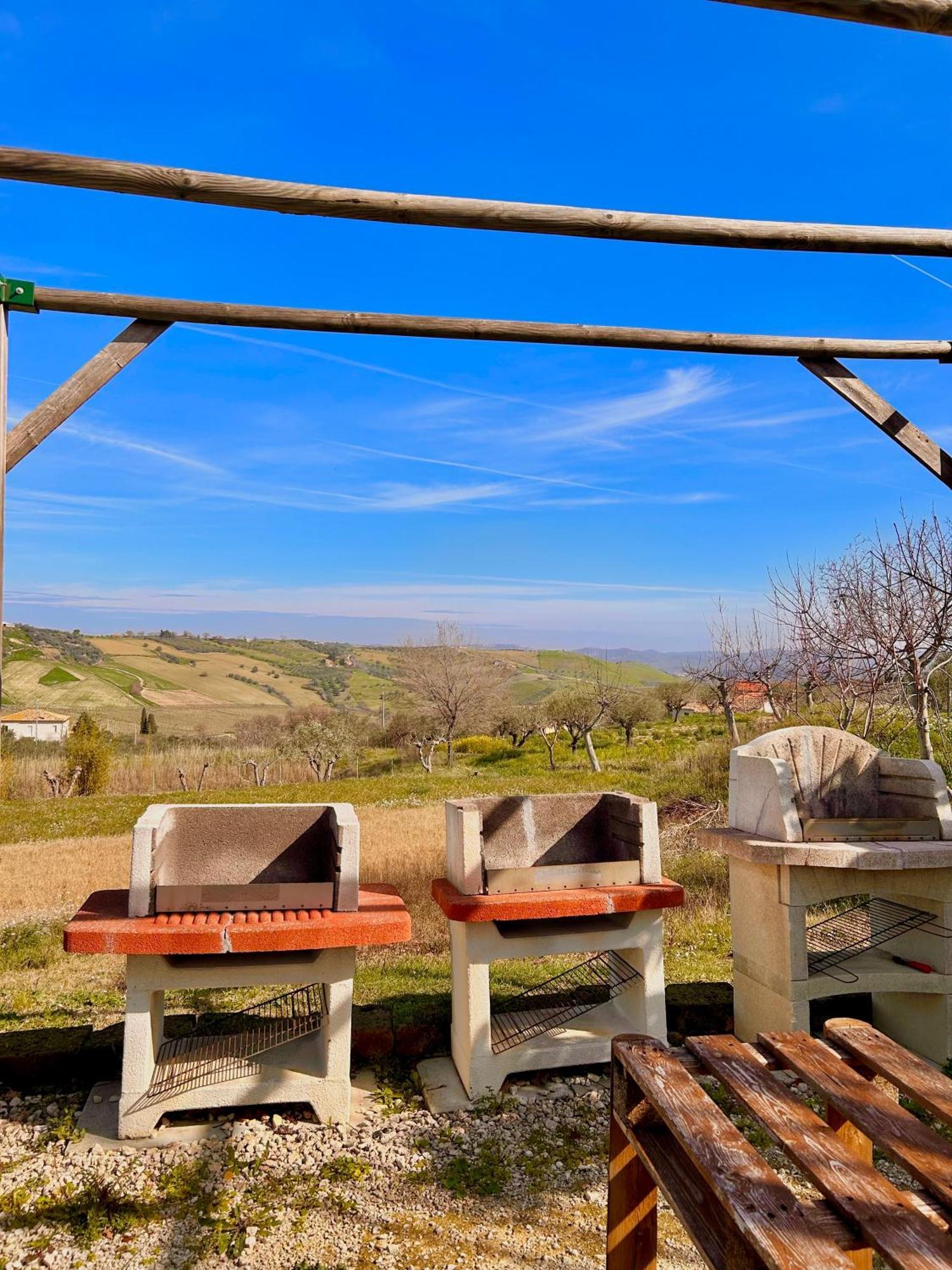 Villa Oasi Macerina Alanno Exterior foto