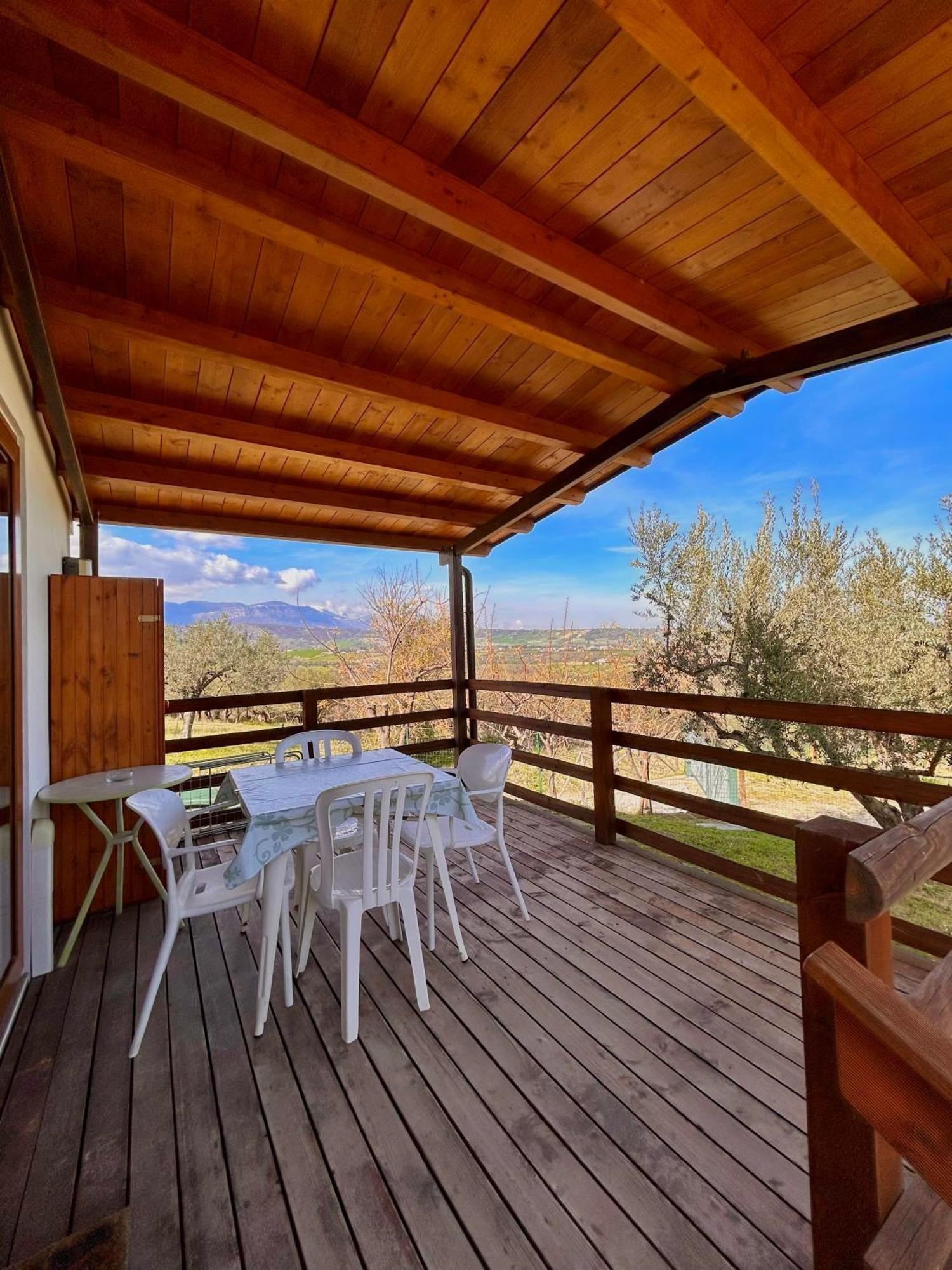 Villa Oasi Macerina Alanno Exterior foto
