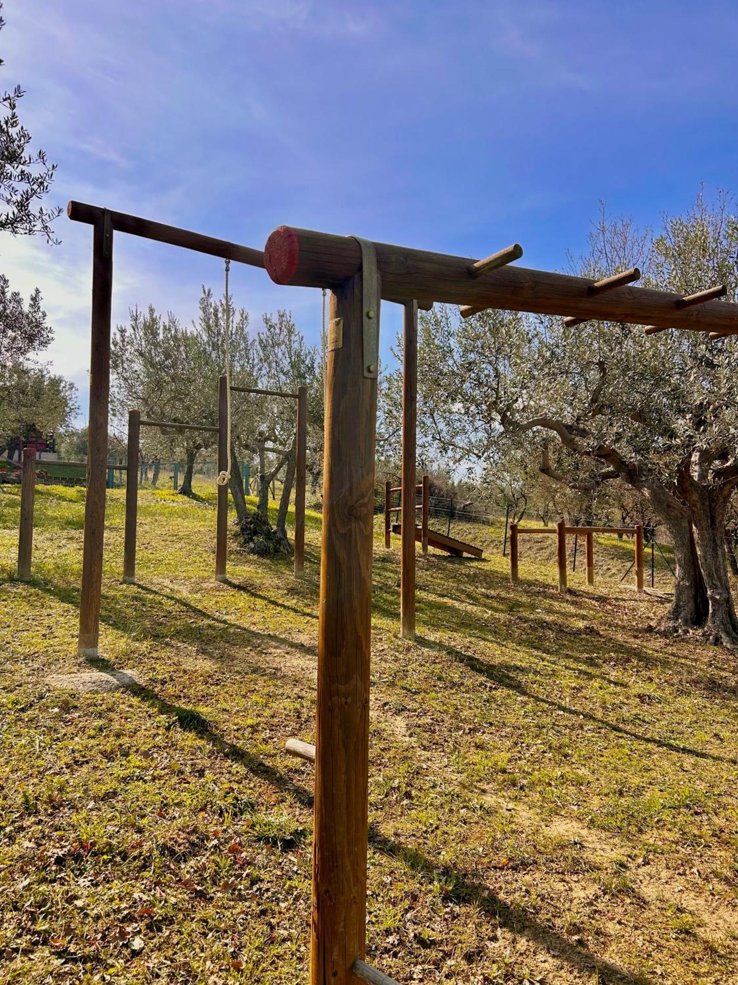 Villa Oasi Macerina Alanno Exterior foto